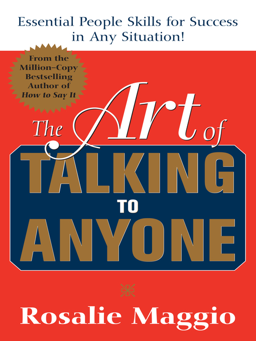 Title details for The Art of Talking to Anyone by Rosalie Maggio - Available